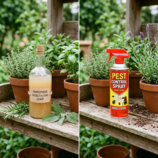 Homemade vs Commercial Insecticidal Soap
